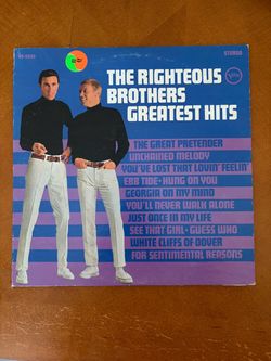 The Righteous Brothers – Greatest Hits (1967 Stereo Pressing) Vinyl LP - VG/VG