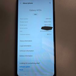 Samsung galaxy A03s