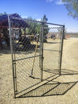 Door gate 6x6 entry heavy duty solid