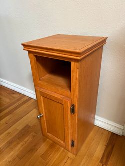 Solid Oak Cabinet