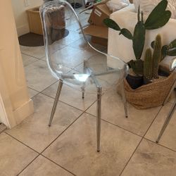 Clear Dining Chairs 4 Chairs 