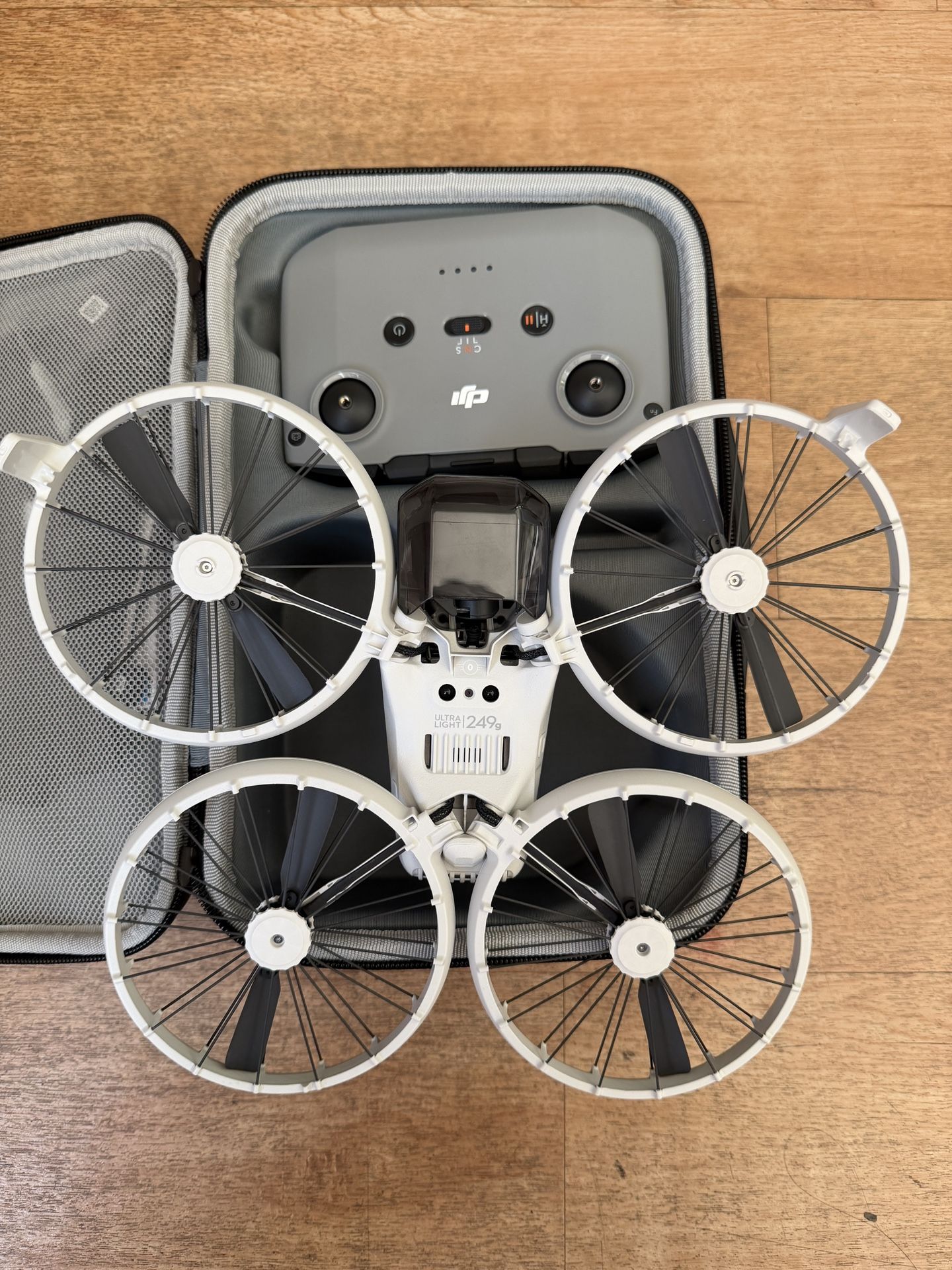 DJI Flip (RC-N3), Drone With 4K UHD Camera for Adults, Under 249 g, 3-Axis Gimbal Stabilization, 44000ft/13km Video Transmission, Palm Takeoff, Auto R