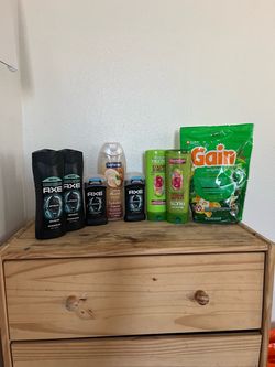 8-PIECE MEGA BUNDLE: Personal Care + Large Laundry Detergent (New & Sealed)