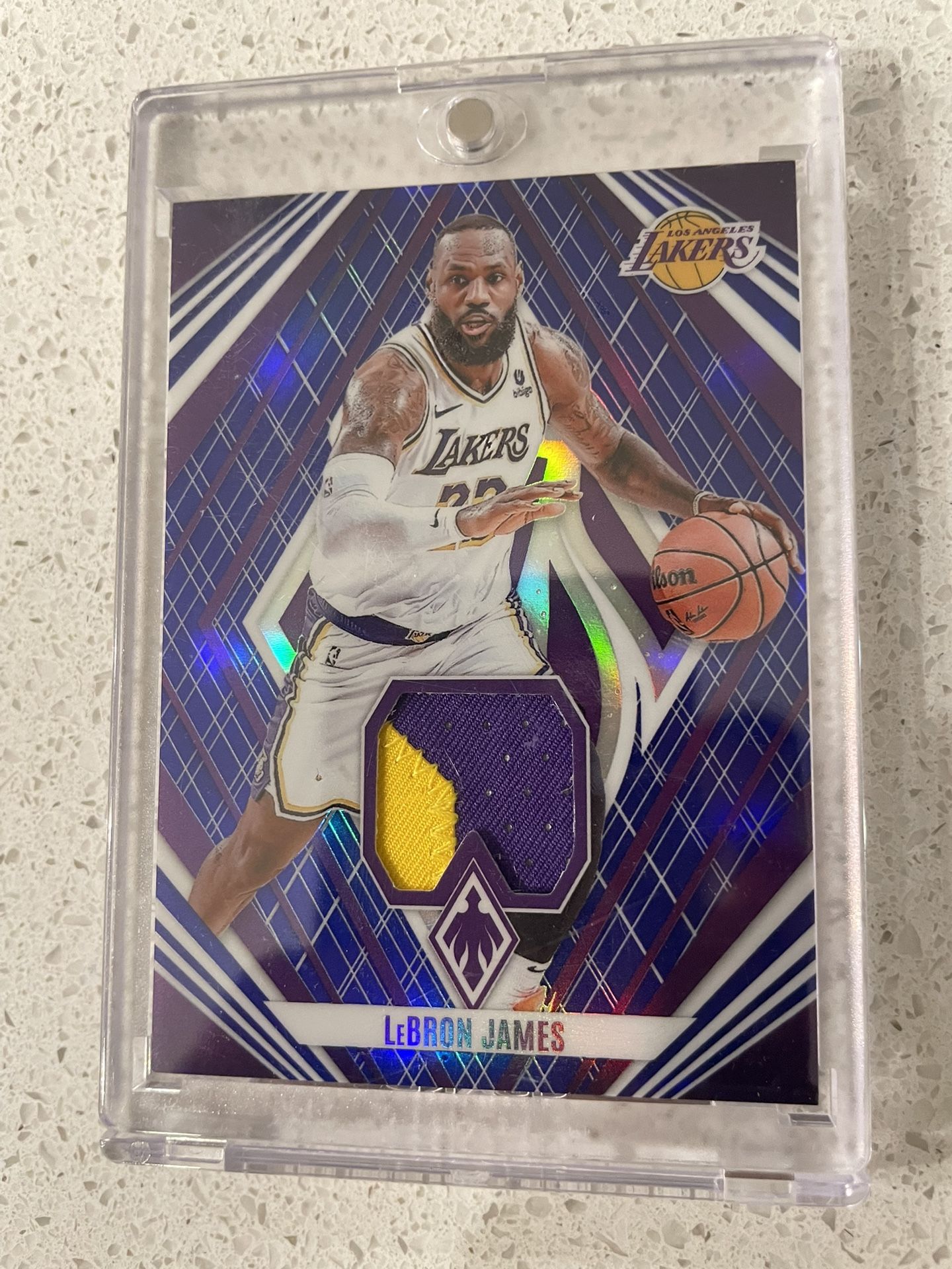 Lebron Patch Card!!!