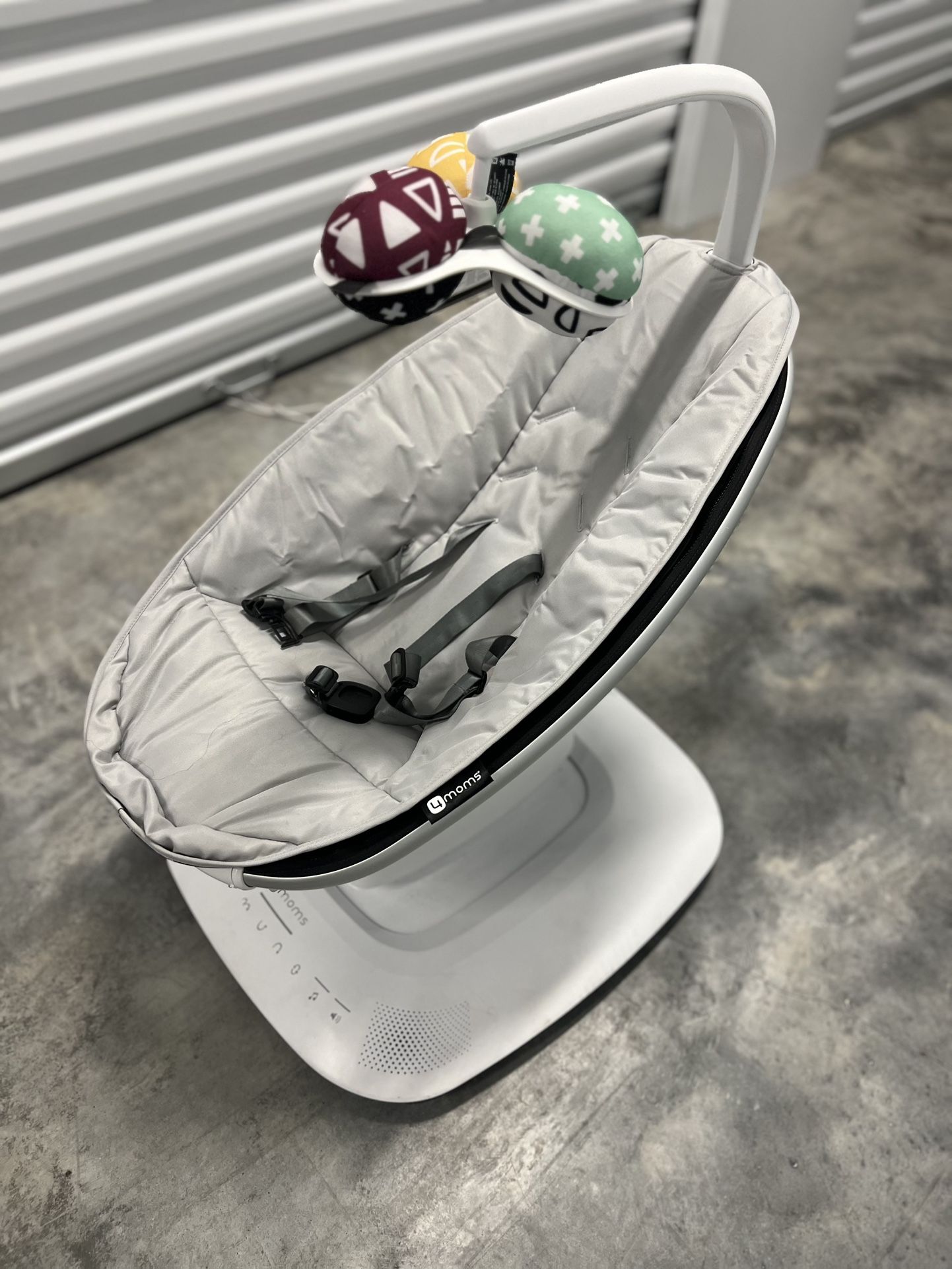 4moms MamaRoo Multi-Motion Baby Swing With Bluetooth.