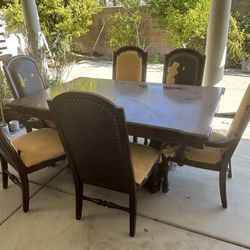 Formal Dining Table With 6 Chairs