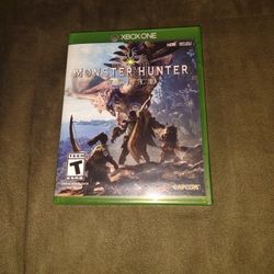 Xbox One Monster Hunter World 