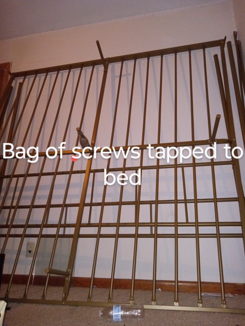This Bed Has Been Taken Apart Make A Offer It's Yours I Don't Want To Have To Move It