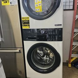 New Washer And Dryer Electric Stackable Warranty Available 