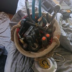 80 Dollar Surprise Bucket Torque Wrench And DeWalt Extensions And Klein Tools Alone To With Over 100 Alot More Here