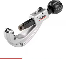 RIDGID 1/4 in. to 1-5/8 in. 151 Quick Acting Copper Pipe & Aluminum Tubing Cutter w/ Easy Change Wheel Pin + Spare Wheel