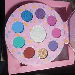Glamlite Donut Eyeshadow Palette New