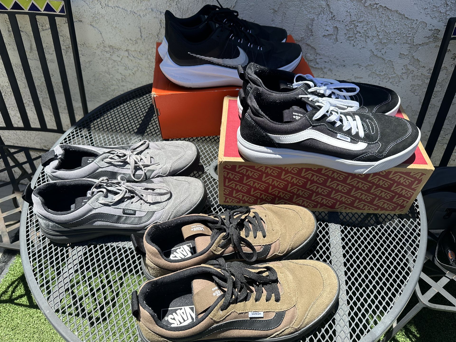 Vans And Nike Mens Size 10.5 - Excellent!