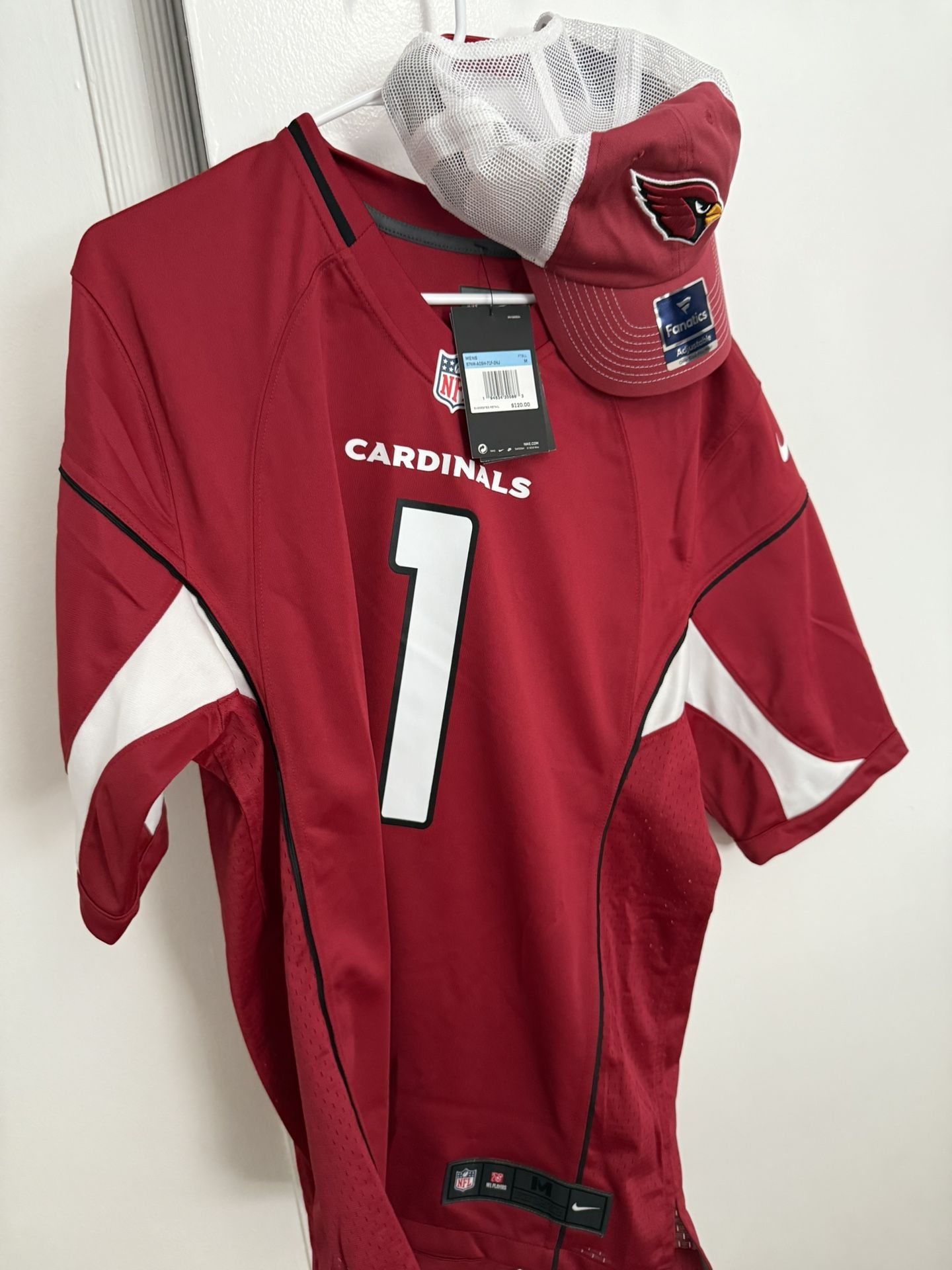 Cardinals Jersey & Cap Women M