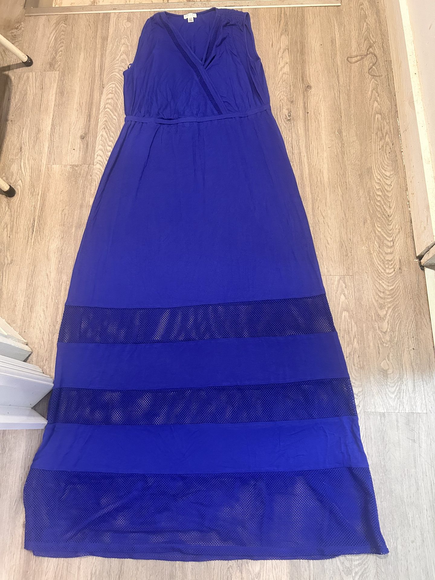 New Woman’s Royal Blue Dress