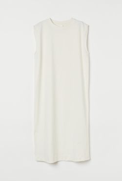 Brand New! H&M Sleeveless Jersey Dress (Cream)