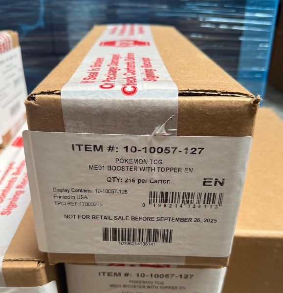 Mega Evolution Booster Box Case