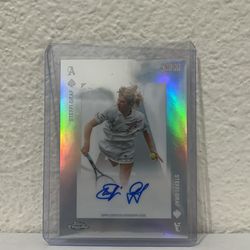 Steffi Graf AUTO!! TOPPS CHROME TENNIS 2025 24/99!!