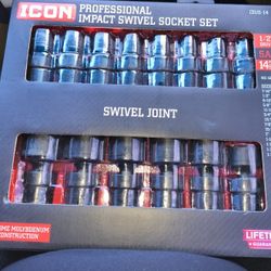 ICON IMPACT SWIVEL SOCKET SET