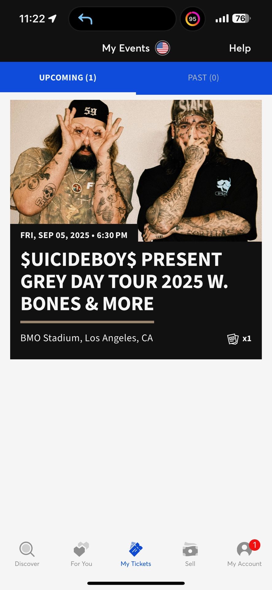 Suicide Boys Ticket