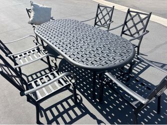 Patio table 8 foot long $350.