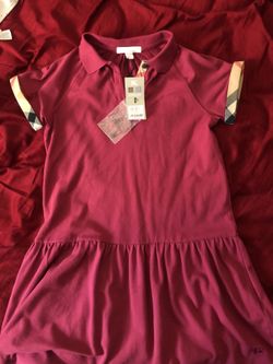 Girls Burberry dress