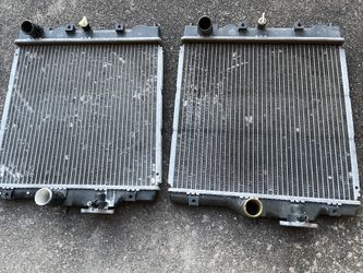 1999 2000 Honda Civic Si OEM parts Radiator Rotors