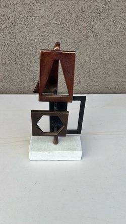 MCM brutalist sculpture