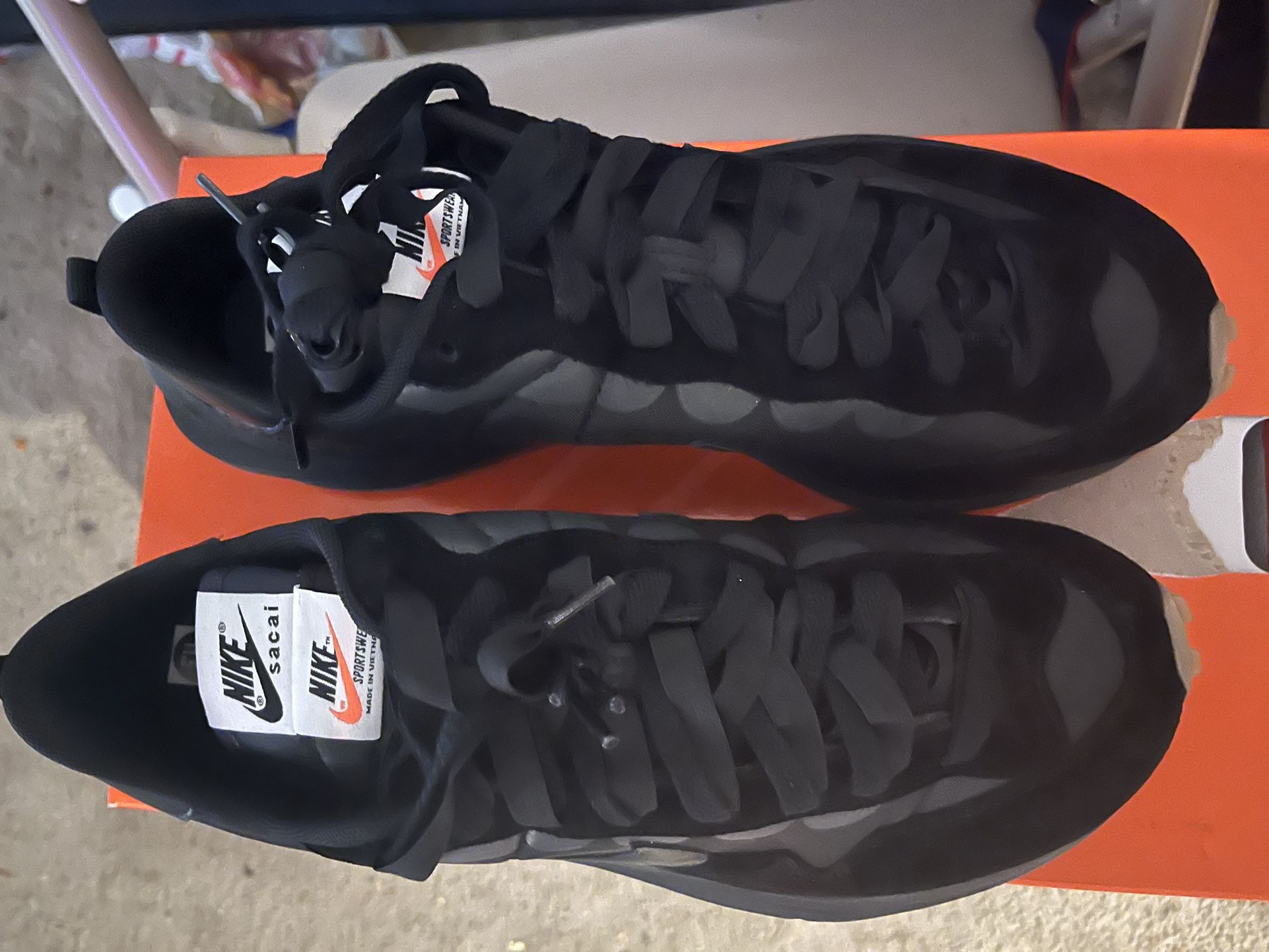 Nike Vaporwaffle Sacai Black Gum