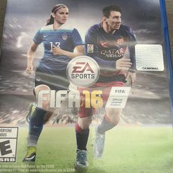 PS4 game FIFA16