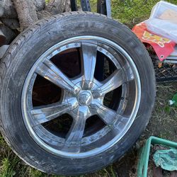 2- 22” Wheels