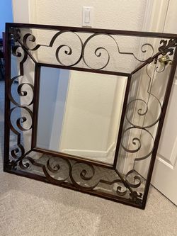 Decorative Metal Mirror 