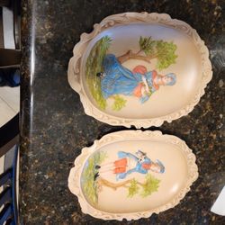 Vintage Wall Plates