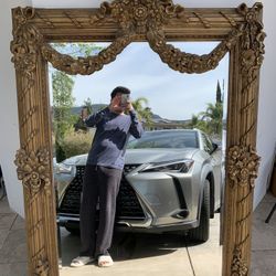 Antique French Mirror- Rare/ Difficult To Find