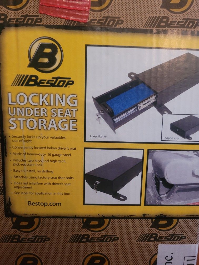Lock Box For Jeep Wrangler