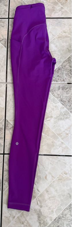 Lululemon Purple High-Waist Leggings  Size 4