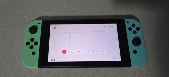 Animal Crossing Nintendo switch V2 with hard mod installed.