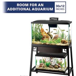 Aqueon Two tank Aquarium Stand 