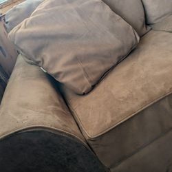 Microfiber brown Couch