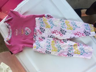 Baby girl clothing set