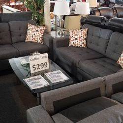Brand New Sofa + Loveseat 2PCs Set Starting From $699 And UP