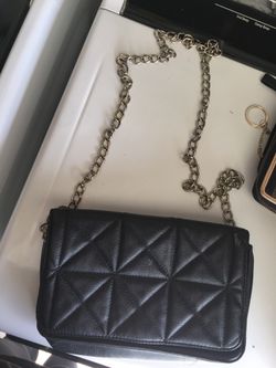 Black chain Purse