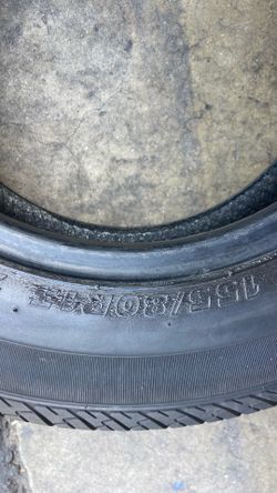 4 Good used 155/80/R13 tires