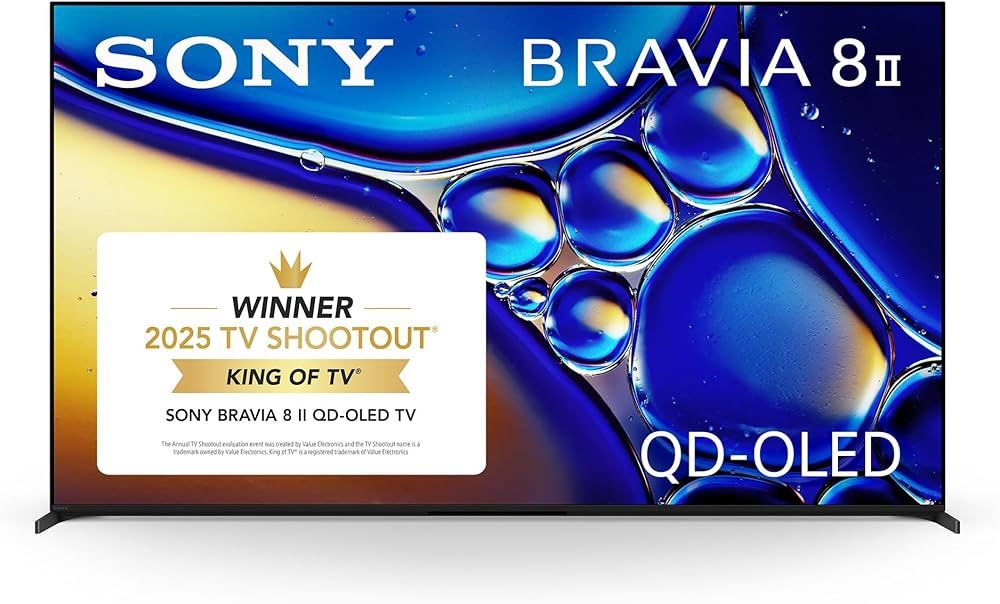 Sony - 65" Class BRAVIA 8 II OLED 4K UHD Smart Google TV (2025)