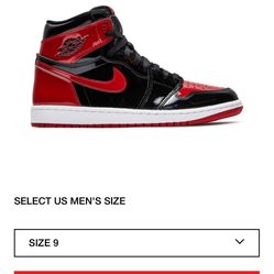 Jordan 1 Patent Leathers 