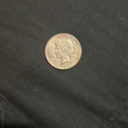 1926 S Peace Silver Dollar