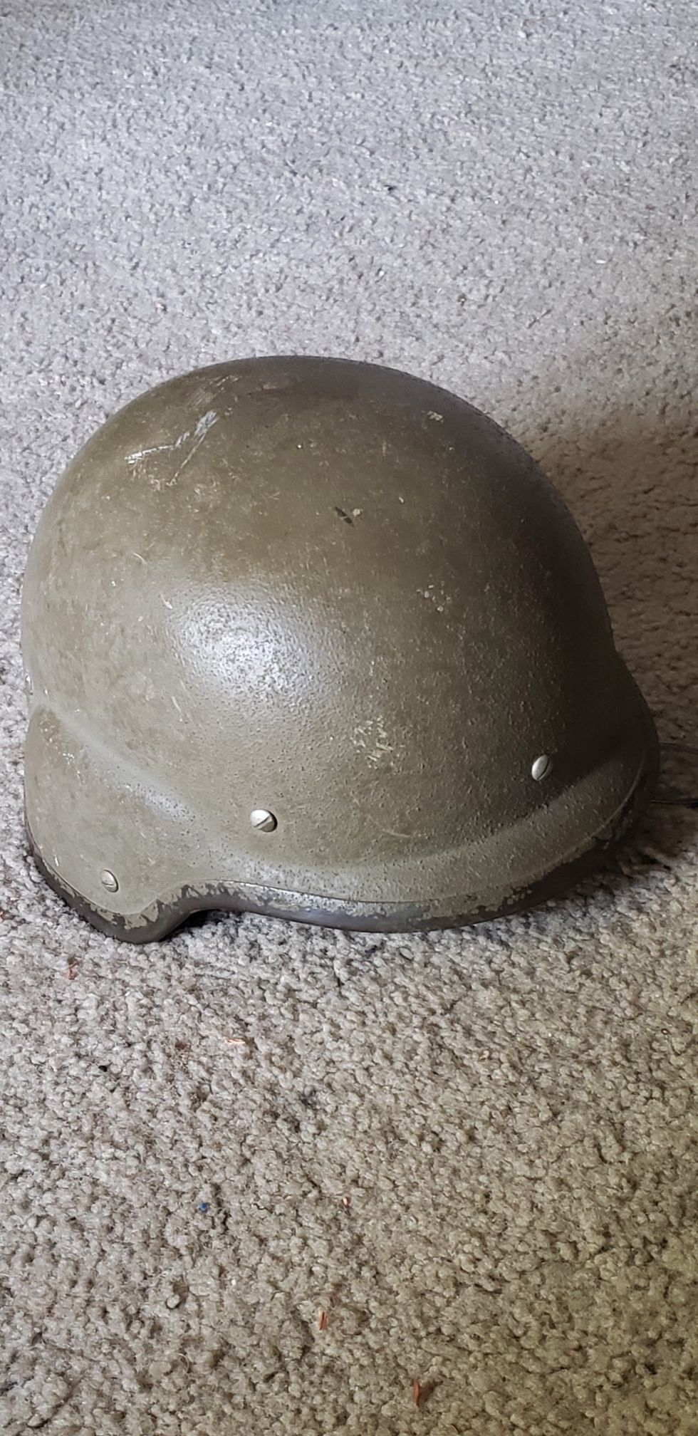 Vintage ground trooper parachutist helmet