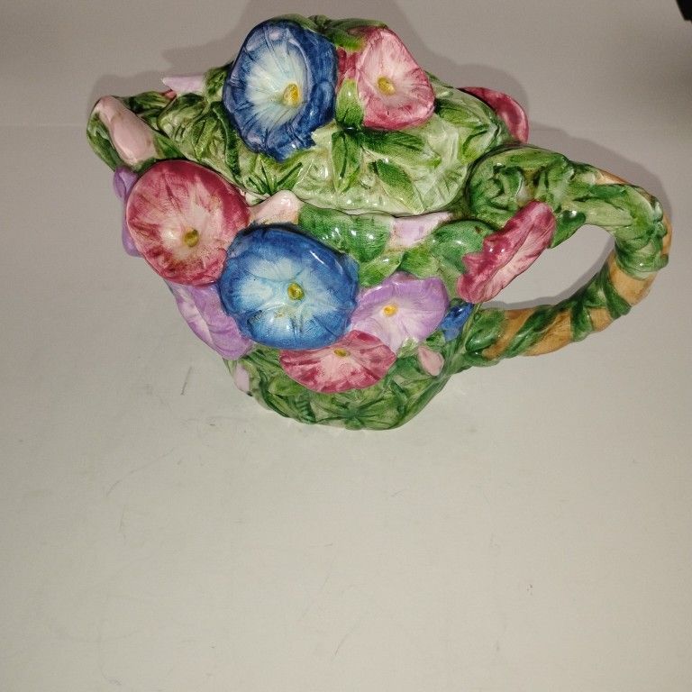 Bright & Beautiful Floral Tea Pot