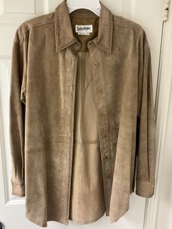 Ladies Suede Leather Jacket