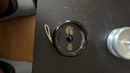 Black Yo-Yo with String